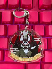 Porte-clés acrylique d'anime, figurine de dessin animé mignonne, jouet de collection, pendentif de sac, en stock - Multicolore - Voir 22