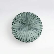 1个现代南瓜图案靠垫，圆形抱枕/座椅垫/腰枕，适用于客厅沙发卧室装饰，多种颜色可选 - 彩色 - 查看 26