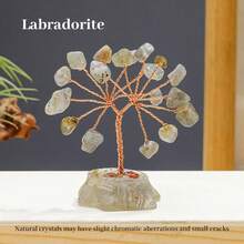 1 Cây đá tự nhiên 7 luân xa chữa lành, làm từ nhựa, mini, trang trí nhà cửa, văn phòng, phòng khách theo phong thủy mang lại may mắn. - Cây nhựa epoxy - Xem 16