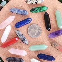 Xiacheng Bộ 5/10/20 viên đá quý chữa bệnh, 7 luân xa tự nhiên: Thạch anh trong suốt, Thạch anh tím, Thạch anh xanh lục, Mắt hổ, Mã não, Hồng ngọc - Đá tâm linh giúp cân bằng năng lượng và thiền định (Màu ngẫu nhiên) - Nhiều màu - Xem 10