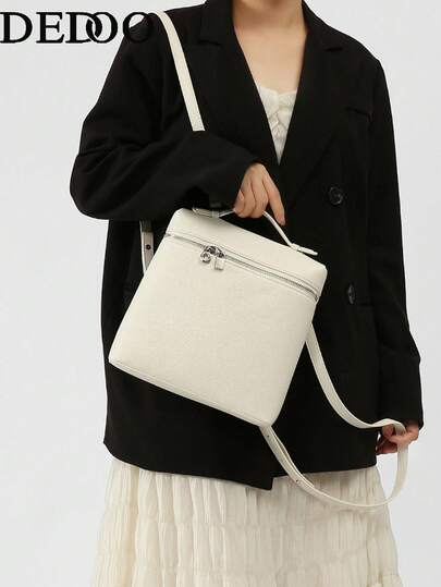 Dedoo Mochila/bolsa de almuerzo de gran capacidad y estilo coreano 2026, de caliente para mujeres. Regalo perfecto para mejores amigas o colegas. Ideal para la escuela o salidas.