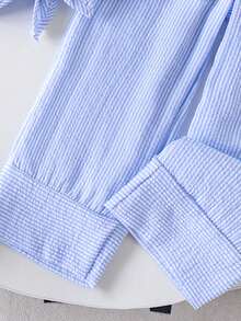 2pcs/Set Young Girl' Casual Mori Style Cap Sleeve Top And Wide Leg Pants Set, Summer