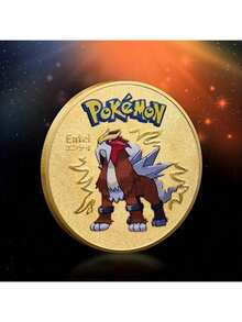 Pokemon Anime Gold Coin Game Commemorative Coin Pikachu Mewtwo Charizard Gold Coin Game Collection Gift - Multicolor - View 9