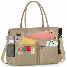 NEWHEY Laptop Bag 15.6-Inch Work Teacher Handbag Nurse Bag Professional Laptop Tote Computer Messenger Shoulder Bag Large Handbag Business Office Briefcase - Multicolor - View 7