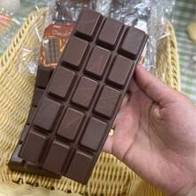 1pc 6.3*2.76in Creative Simulation Slow Rebound Chocolate Decompression Artifact, Slow Rebound Decompression Pinching Toy With Chocolate Fragrance - Multicolor - View 7