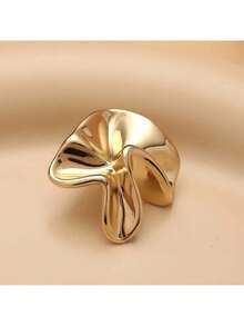 Abstract Alien Design Metal Button Decor Knit Cardigan Jacket - Multicolor - View 2