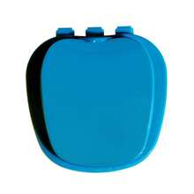 苹果形塑料假牙收纳盒，带滤篮和盖子，方便清洁和存放假牙。便携式假牙容器，防漏设计，适合男女旅行、浴室、宿舍及日常使用。牙科器械旅行必备浴室配件。 - 彩色 - 查看 18