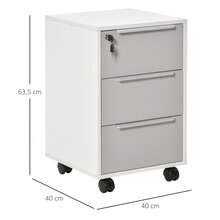 HOMCOM Arquivos de Arquivo - Cinza - Ver 4