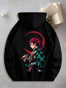 Men Outdoor Hoodies & Sweatshirts - Black - View 1