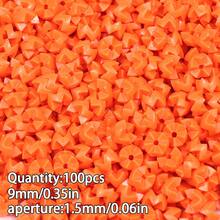 100pcs Acrylic Gear Beads Spacers, Multi-Color Options, DIY Jewelry Making, Beading, Craft Supplies, Friendship Gifts, Home Decor, Small Accessories