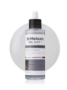 Dr.Melaxin PEEL SHOT 黑米去角質安瓶，溫和去角質精華液，保濕配方，輕盈易吸收，提亮膚色並改善粗糙肌膚紋理，韓國化妝品 80ml/2.7 Fl.Oz - BLACK RICE - 查看 7