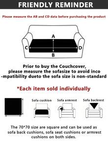 1pc Bohemian Style Sofa Cushion Cover Thicken Anti-Slip Sofa Slipcovers For Living Room Bedroom Outdoor Sofa Cover Pet Stain Prevention 4-Season Sofa Seat Cushion Cover For L-Shaped Single Seat Recliner And 1/2/3/4 Seater Sofas New Decorations For Spring And Summer Homes - Multicolor - View 3