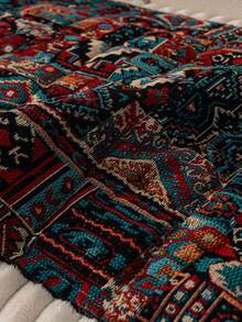 1pc Bohemian Style Sofa Cushion Cover Thicken Anti-Slip Sofa Slipcovers For Living Room Bedroom Outdoor Sofa Cover Pet Stain Prevention 4-Season Sofa Seat Cushion Cover For L-Shaped Single Seat Recliner And 1/2/3/4 Seater Sofas New Decorations For Spring And Summer Homes - Multicolor - View 9