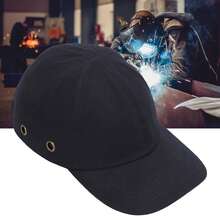 Baseball Bump Cap Anti Collision Shock Absorption Breathable Hard Hat Head Protection for Welders Industrial