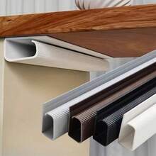 1pc Channel Desk Cable Organizer Cable Management Accessories Cable Protecter No Drilling Under Desk Management Tray - Multicolor - View 1