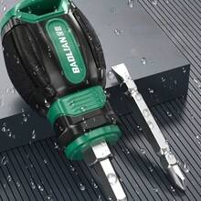 短柄螺丝刀，一字头，迷你螺丝刀，工业级磁性小螺丝刀，双头螺丝刀，螺丝刀头，橡胶涂层可更换刀头，短柄迷你磁性螺丝刀，适用于小型电子设备维修，精密螺丝刀，短柄设计，轻巧型螺丝刀，橡胶涂层刀头，手持式螺丝刀，电子爱好者，专业技术人员 - 綠色 - 查看 7