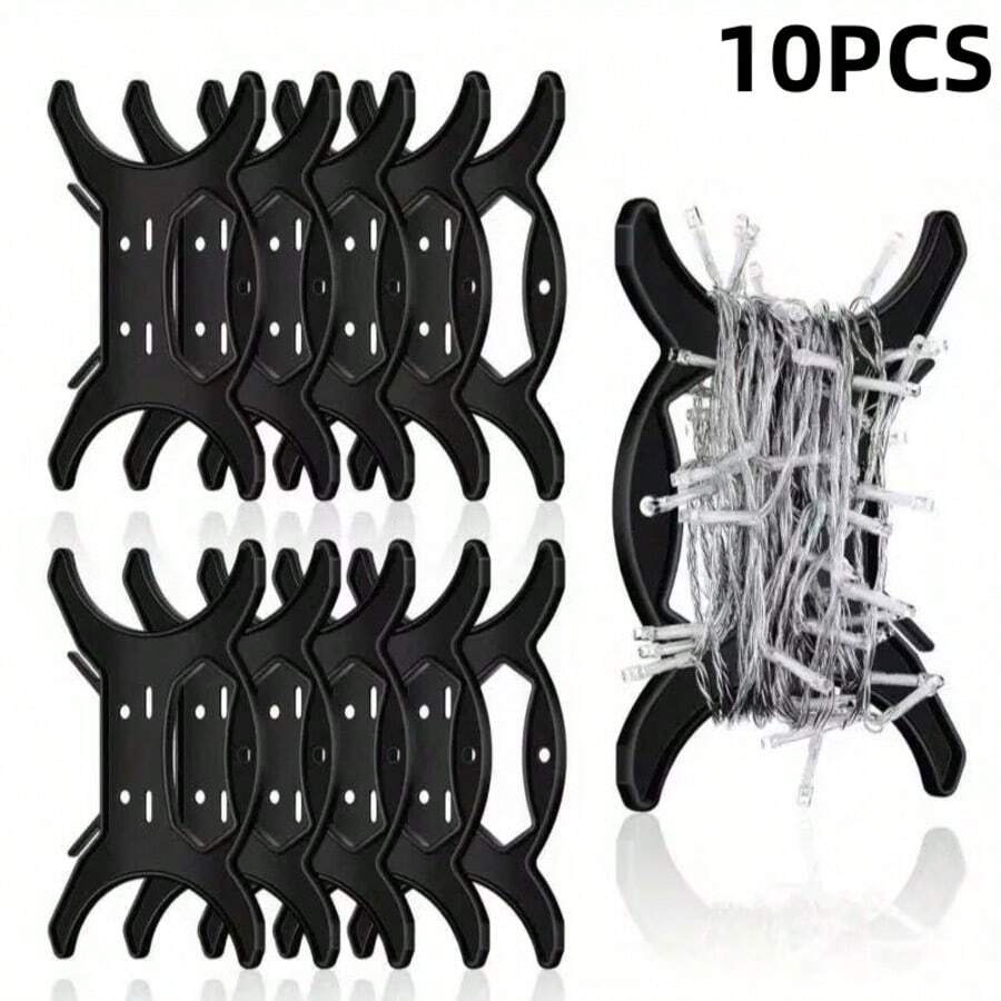 2/6/10-Piece Christmas Light Storage Reel; Multi-Functional Light Decoration Storage Rack For Tree Lights, Extension Cords And Garlands - Keep Festive Decorations Neat And Organized - Multicolor - View 1