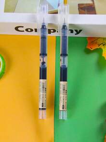 1pc/3pcs/6pcs/10pcs Quick-Drying Signature Gel Ballpoint Pens, 0.5mm Black/Blue/Red Ink, Suitable For Office Supplies, Classroom, Drawing, Markers, Stationery, School Supplies, Birthday, Holiday, Party Gifts - Multicolor - View 10