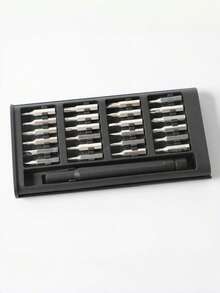 25件套精密螺丝刀套装，多功能维修工具，适用于拆卸手机和平板电脑，不可充电 - 包含多种螺丝刀头 - 彩色 - 查看 9