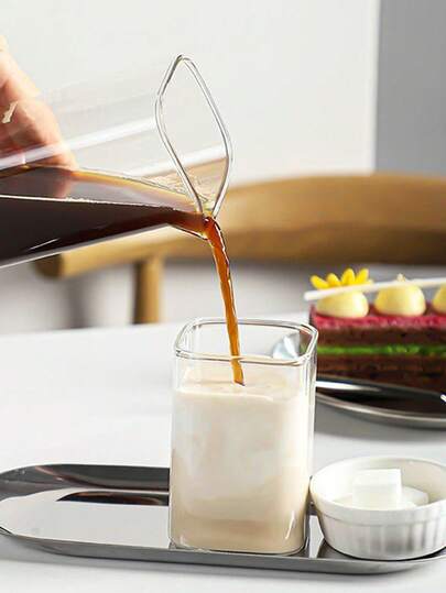 1 adet Espresso Fincanı, Kare Cam Bardak, İçme Bardağı, Yeniden Kullanılabilir Kahve Fincanı, Borosilikat Cam, Modern Bar Cam Eşyası Şeffaf Kare Bardaklar Su, Kahve, Çay, Meyve Suyu, Süt, Karışık İçecekler İçin, Ev Gereçleri, Kahve Aksesuarları, Anneler Günü Hediyesi, Sevgililer Günü Hediyeleri