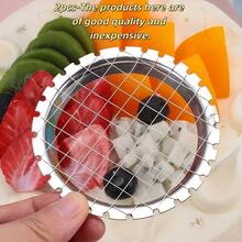 2pcs-Stainless Steel Egg Slicer, Boiled Egg Slicer, Tomato Slicer, Mashed Potato Cutter, French Fry Cutter, Salad And Fruit Slicer