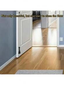 Tope de puerta de goma reforzado, tope de puerta montado en la pared, cojín para el hogar, dormitorio, baño - Multicolor - Ver 2