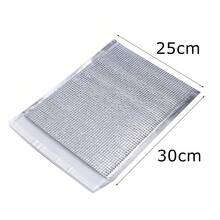 10pcs set Disposable Aluminum Foil Insulated Food Storage Bag Thermal Cooler Silver (25 * 30cm) - Multicolor - Ver 5