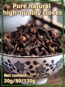 30克/80克/120克丁香香料，100%天然成分，香气浓郁，健康环保，香味持久，不含化学添加剂，品质上乘，洁净纯净，可与香薰机配合使用，净化空气，消除异味，舒缓情绪。 - 品質丁香 - 查看 1