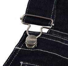 Skechers Women's Comfortable Casual Woven Suspender Skirt - Dark Denim Blue - View 5