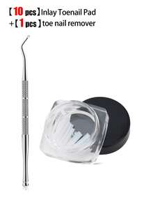 1 Set Ingrown Toenail File Stainless Steel Ingrown Toenail Removal Kit Nail Cleaner Portable Pedicure Tools,Travel And All Seasons - Multicolor - View 10