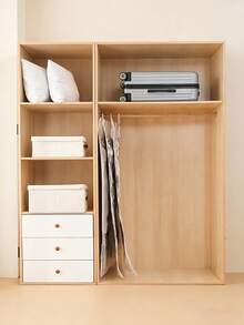 5pcs Extra Large Vacuum Storage Bags, Thick Compression Bags, Long Rectangular Design, No Power Required, Protect Clothes & Save Space - Multicolor - View 7