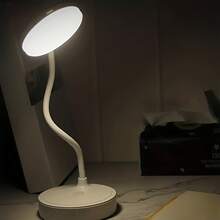 1pc LED Multifunctional Desk Lamp, USB Clip-On Eye-Care Study Lamp, 360° Rotatable Reading Light For Student Dorm, Bedroom, Classroom, Living Room, Bedside, Portable Desk Lamp - Three-color Plug-in - View 11