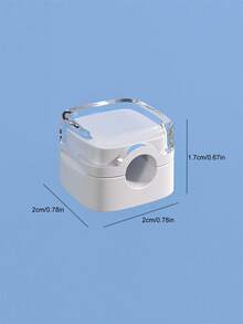 Glow-In-The-Dark Magnetic Cable Organizer | Desktop/Wall-Mounted Cable Clip Holder (Cable Management For Home & Office) - Multicolor - View 4