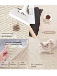 1pc Soft Cream-White Pineapple Plush Round Mat - Anti-Slip, Durable Polyester Floor Mat, Suitable For Bedroom Or Living Room Decor, Holiday Gift, Bedroom Carpet, Comfortable Home Accessory, Modern Round Pad, Decorative Rug, Bedroom Decor, Small Rug, Carpet, Home Decor, Living Room Rug, Living Room Small Rug - Multicolor - View 5