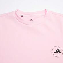 Adidas Spring & Autumn Men's Minimalist Small Logo Comfortable Casual Pullover Sweatshirt JX7234 - Clear Pink - View 3