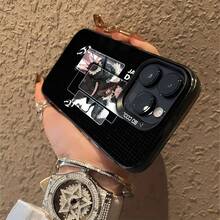 Estuche para teléfono con diseño de personaje de Jane Doe Compatible con estuches para teléfonos   17  17 Pro  16 Pro Max  15 Pro Max  14 y  13 Hecho de material de TPU duradero, resistente a caídas y elegante Un regalo perfecto para familiares, amigos y seres queridos y un excelente regalo para cumpleaños, San Valentín y Año Nuevo. - Negro - Ver 5