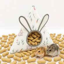 兔子喂食袋，兔子、仓鼠专用草料袋，悬挂式干草袋，宠物用品 - 彩色 - 查看 5