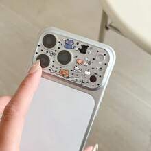 Cartoon Cute Pattern Lens Protector, Compatible With IPhone 17 Pro Max, Anti-Scratch, High Definition Camera Applicable To Daily Shield, Office, Home Daily Shield Office Home Phone Camera Cover Waterproof Shockproof Anti-Fall Scratch Resistant - Multicolor - View 9