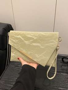 New Arrival Niche Design Fashion Envelope Clutch Bag For Women - Green - View 11