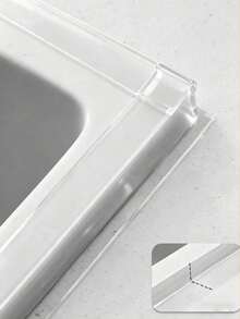 1条防霉透明硅胶密封条，防水PVC填缝胶带，适用于厨房和浴室缝隙、台面、炉灶、水槽和马桶，易于使用和裁剪，适合万圣节/圣诞节装饰 - 彩色 - 查看 6