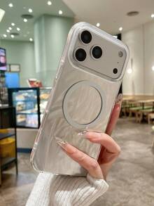 IMD羽毛纹理时尚高端防震镜头保护手机壳，兼容 13/17/17 Pro Max/16 Pro/16 Pro Max - 彩色 - 查看 3