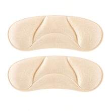 Arch Heel Grips, Soft Anti-Friction Anti-Slip Shoe Pads, Self-Adhesive Adjustable Shock Absorbing Heel Inserts - Apricot - View 4