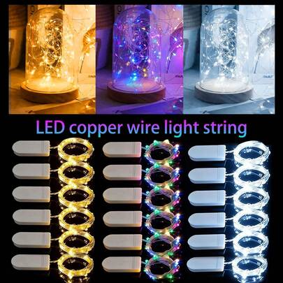 39/78/118 Inch LED Copper Wire Lights, New Multi-Function Creative Glowing Colorful Flower Bouquet Cake Curtain Lights, Dopamine Fluorescent Decor Lights For Holidays, Birthdays, Events, Parties