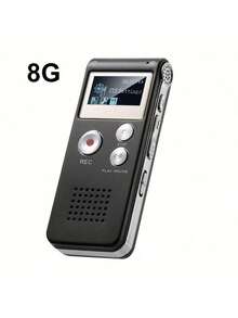 Digital Voice Recorder/Cassette Recorder, Mini Size Suitable For Students, Teachers, Journalists, Requires Converter/Adapter To Connect To Smartphone Or Other Devices