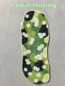 1 件装奢华绿色苔藓装饰地垫，超长花卉地毯 - 柔软绿色花卉地毯，自然灵感设计，尺寸不规则，可裁剪 1-5 厘米，装饰地毯，卧室装饰，小地毯，地毯，家居装饰，客厅地毯，客厅小地毯，卧室地毯，客厅家居装饰，户外地毯，可水洗地毯，毛绒地毯，绒毛地毯 - A - 查看 9