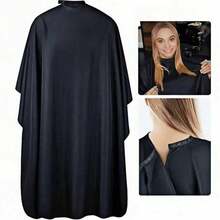 1件专业沙龙理发披肩，印花美发沙龙理发袍，理发师剪发罩衫，不粘理发围裙，美发服，理发围裙 - 彩色 - 查看 9