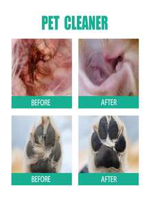 YEGBONG 50片装温和宠物耳牙清洁湿巾 - 柔软一次性指套式，适用于狗狗，有效去除异味，使用方便，温和呵护爪子，清洁效果显著 - 彩色 - 查看 10