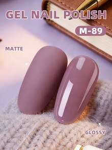 XEIJAYI 1瓶15毫升紫色凝胶指甲油入门装，纯可卸免擦拭指甲油，适合所有季节 - 紫丁香色 - 查看 5