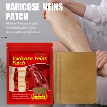 Vein Repair Patch Relieve Swelling And Pain Of Varicose Veins And Earthworm Leg Massage Active Care Patch - 1pcs - 查看 5