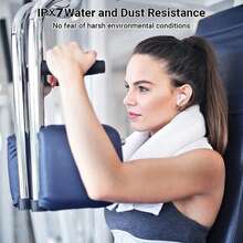 Wireless Headphones  Suitable For Office, Travel, Games, Outings, Sports Headphones, Compatible With All Ios/Android - màu đen - Xem 4